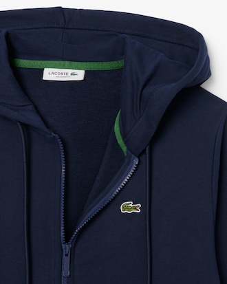 Zipped Fleece Hoodie