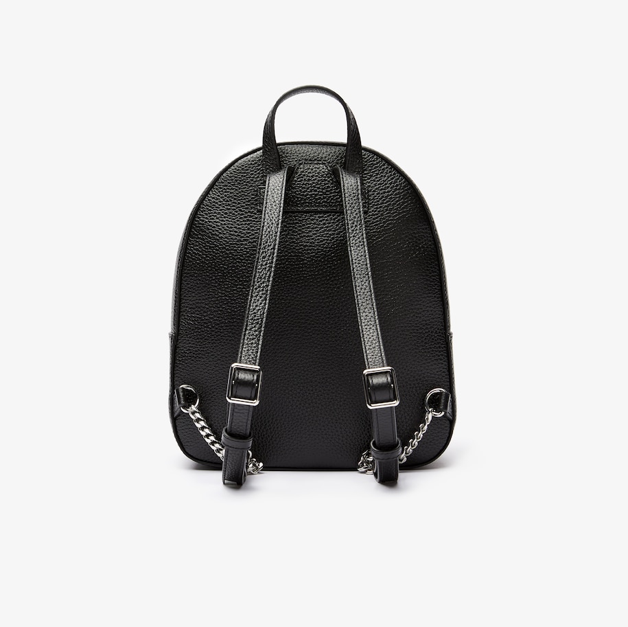 women s croco crew embossed logo leather mini backpack