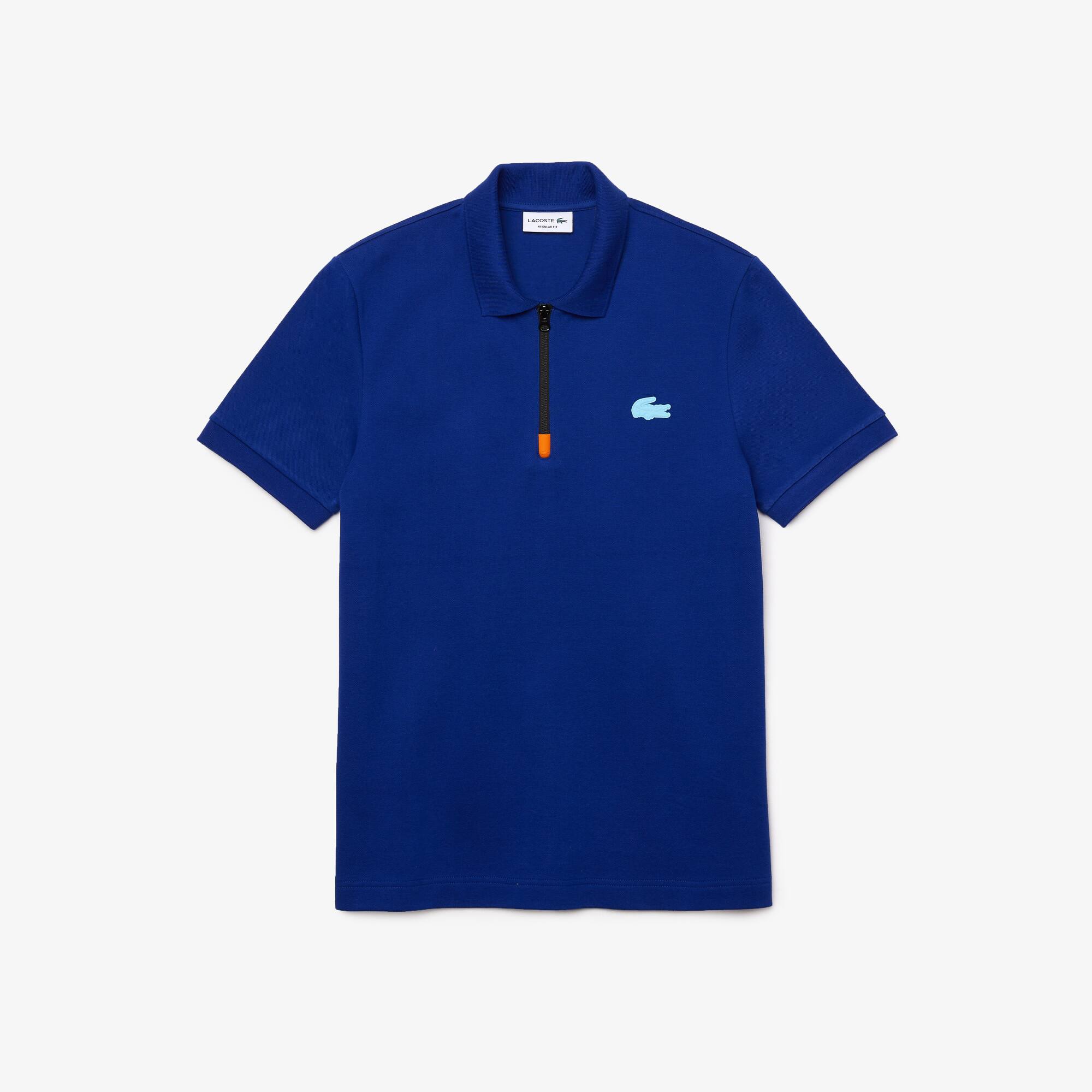 polo lacoste zip