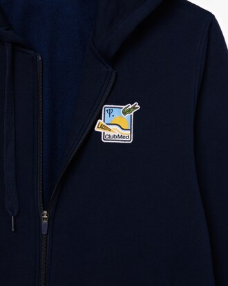 Lacoste x Club Med Zip Front Hoodie
