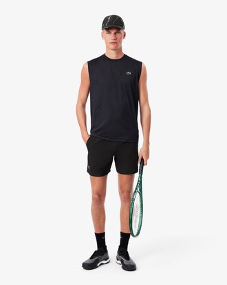 Ultra Dry Crocodile Jacquard Tennis Tank Top