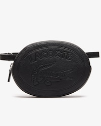 Women's Croco Crew Grained Leather Oval Belt Bag