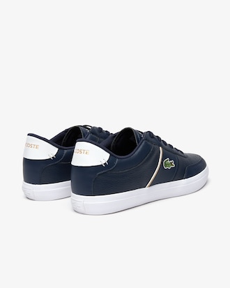 Men's Court-Master Tumbled Leather Trainers
