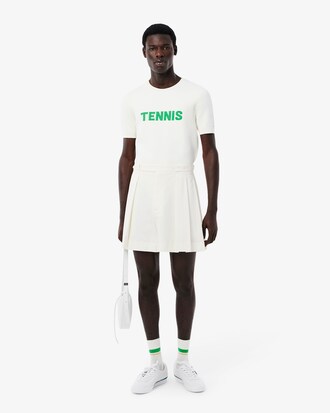 Runway Pleated Wool Bermuda Shorts