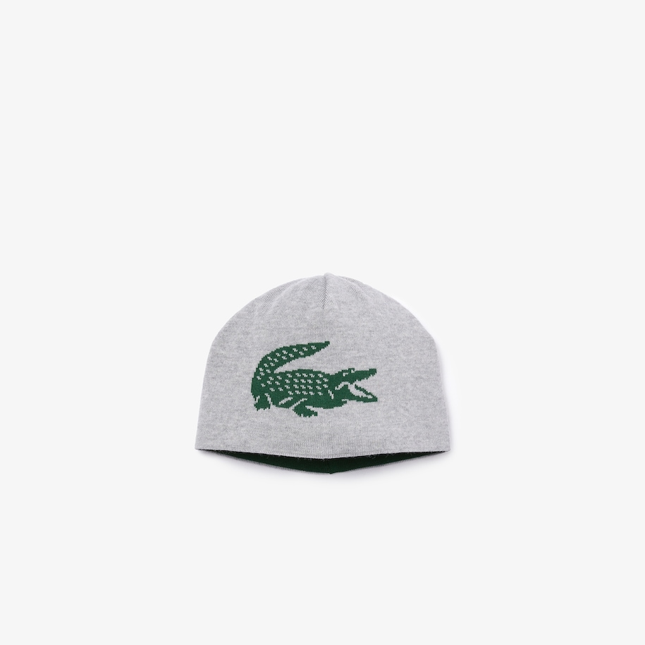 Men S Oversized Contrast Crocodile Reversible Wool Beanie Lacoste After a huge battle in court crocodile company agreed to. men s oversized contrast crocodile reversible wool beanie