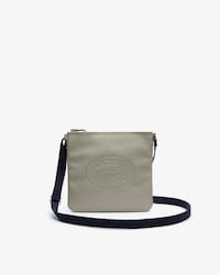 Women's Classic Coated Piqu&eacute; Canvas Flat Cross Body Bag