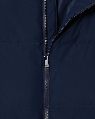Long Recycled Fabric Puffer Jacket
