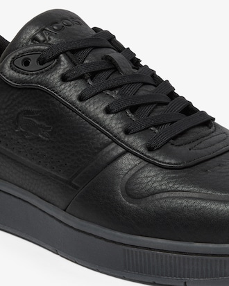 Men’s T-Clip Shield Leather Sneakers