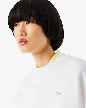 Oversized Double Face Jersey Sweatshirt