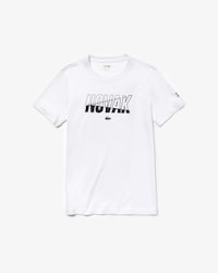 Men's Lacoste SPORT Novak Djokovic Collection Crew Neck Print Tech Jersey T-shirt