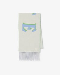 Jacquard Branded Wool Scarf