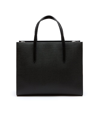 Women's Chantaco Dual Carry Piqu&eacute; Leather Large Zip Tote