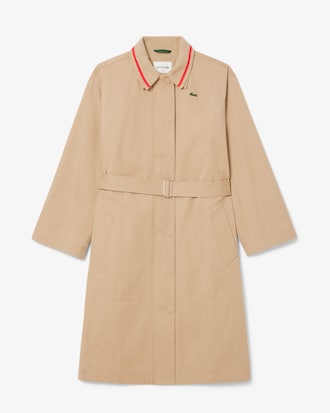 Twill Polo Collar Car Coat