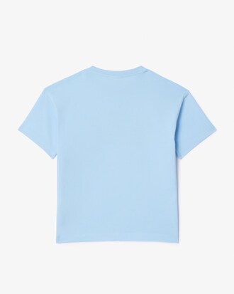 Crocodile Print Cotton T-shirt