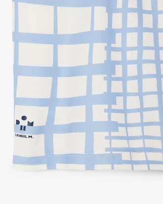 Striped Piqué Tennis Polo Shirt