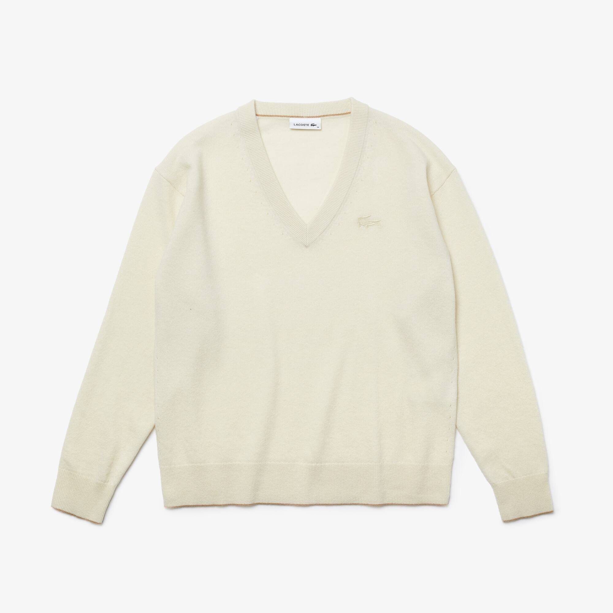 Lacoste sweater white Clearance