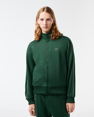 Paris Piqué Zip Front Track Jacket