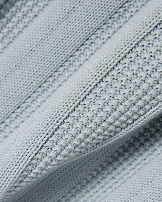 Fluid Ribbed Polo Collar Cardigan