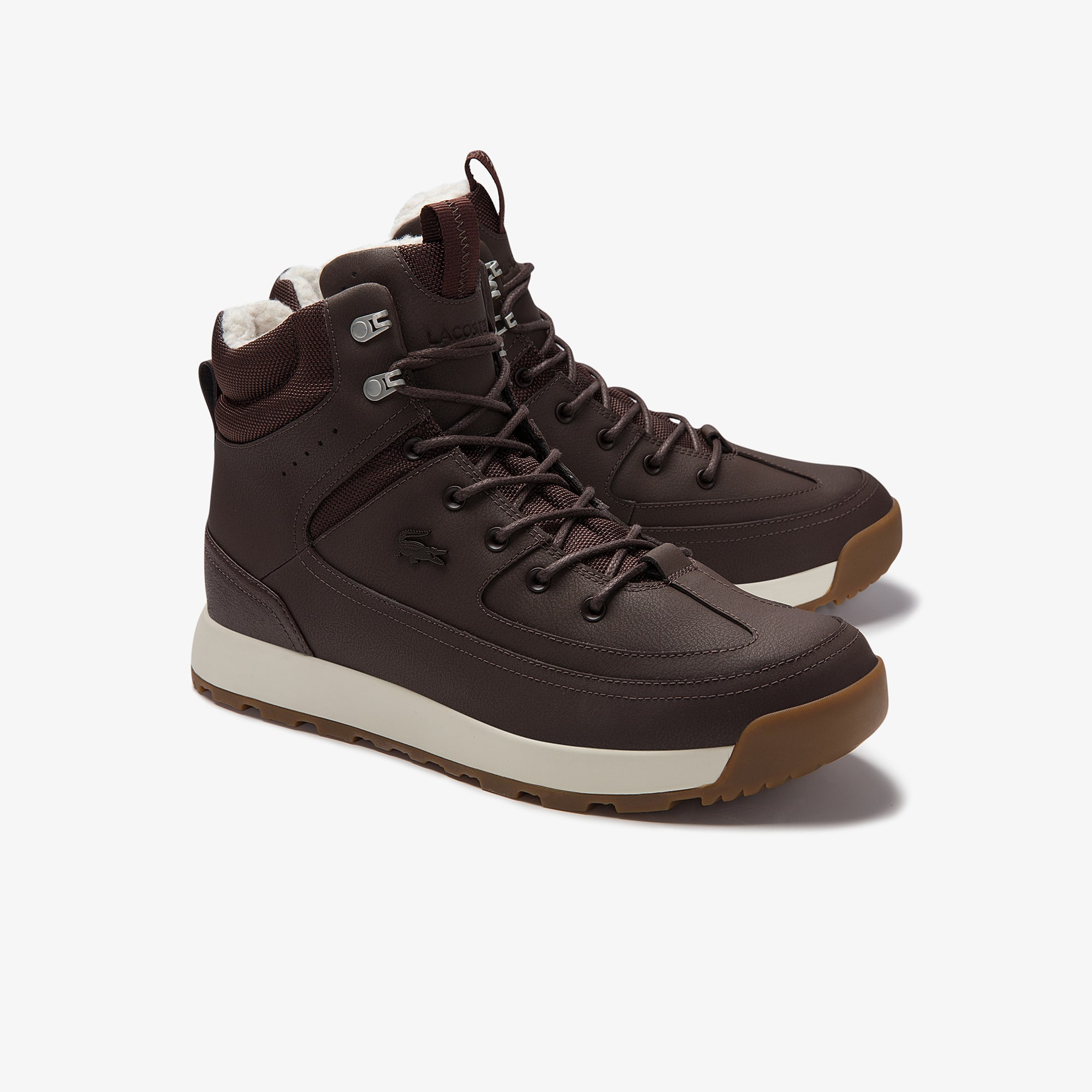 lacoste tan boots