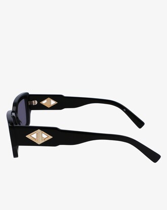 Rectangle Acetate Monogram Sunglasses