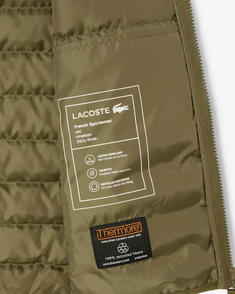 Water-Repellent Puffed Vest