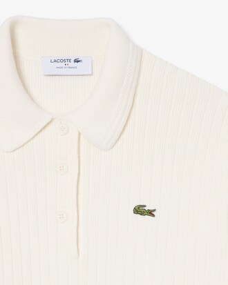 French Made Polo Collar Sweater