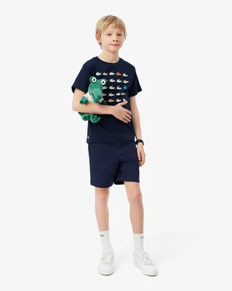 Stretch Cotton Twill Chino Shorts