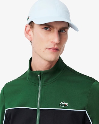 Print Branding Zipped Tennis Sweatshirt