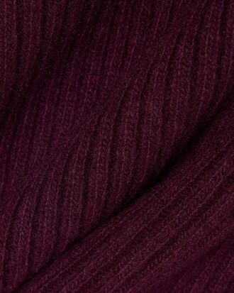 Ribbed Wool Scarf