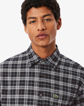 Regular Fit Plaid Flannel Shirt