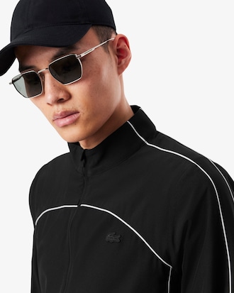 Seam Accent Stretch Track Jacket