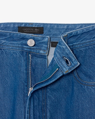 Runway Wide Fit Denim Barrel Leg Jeans