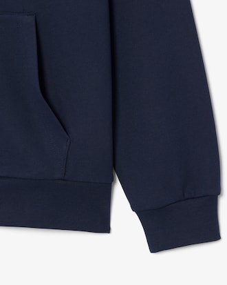 Classic Fit Zipped Fleece Sweatshirt