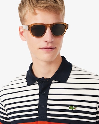 Archive Re-edition Classic Fit Striped Polo Shirt