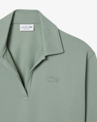 Fleece Polo Collar Loungewear Sweatshirt