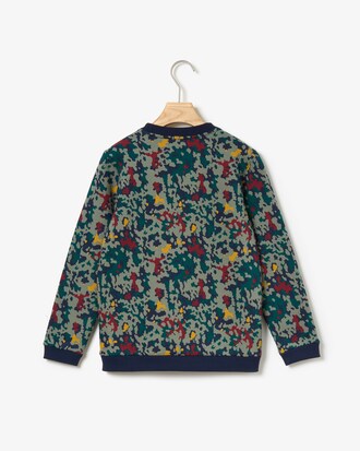 Boys' Camouflage Print Fleece Sweatshirt