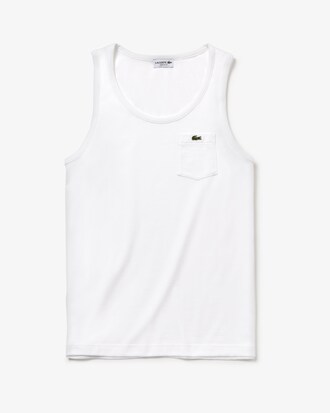Men's Chest Pocket Cotton Tank Top