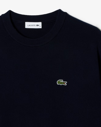 Moss Stitch Cotton Sweater
