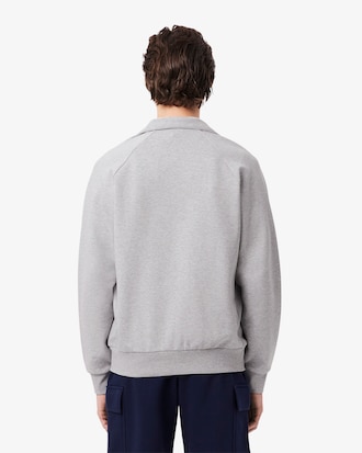Double Face Jersey Zipped Sweatshirt