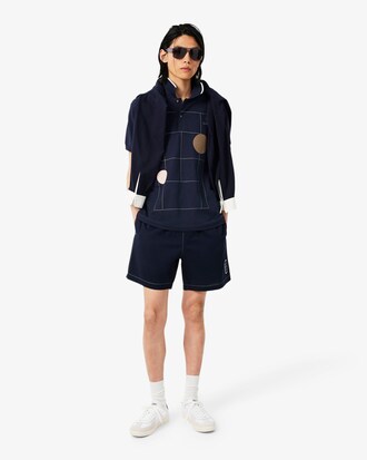 Classic Fit Graphic Petit Piqu&eacute; Polo Shirt