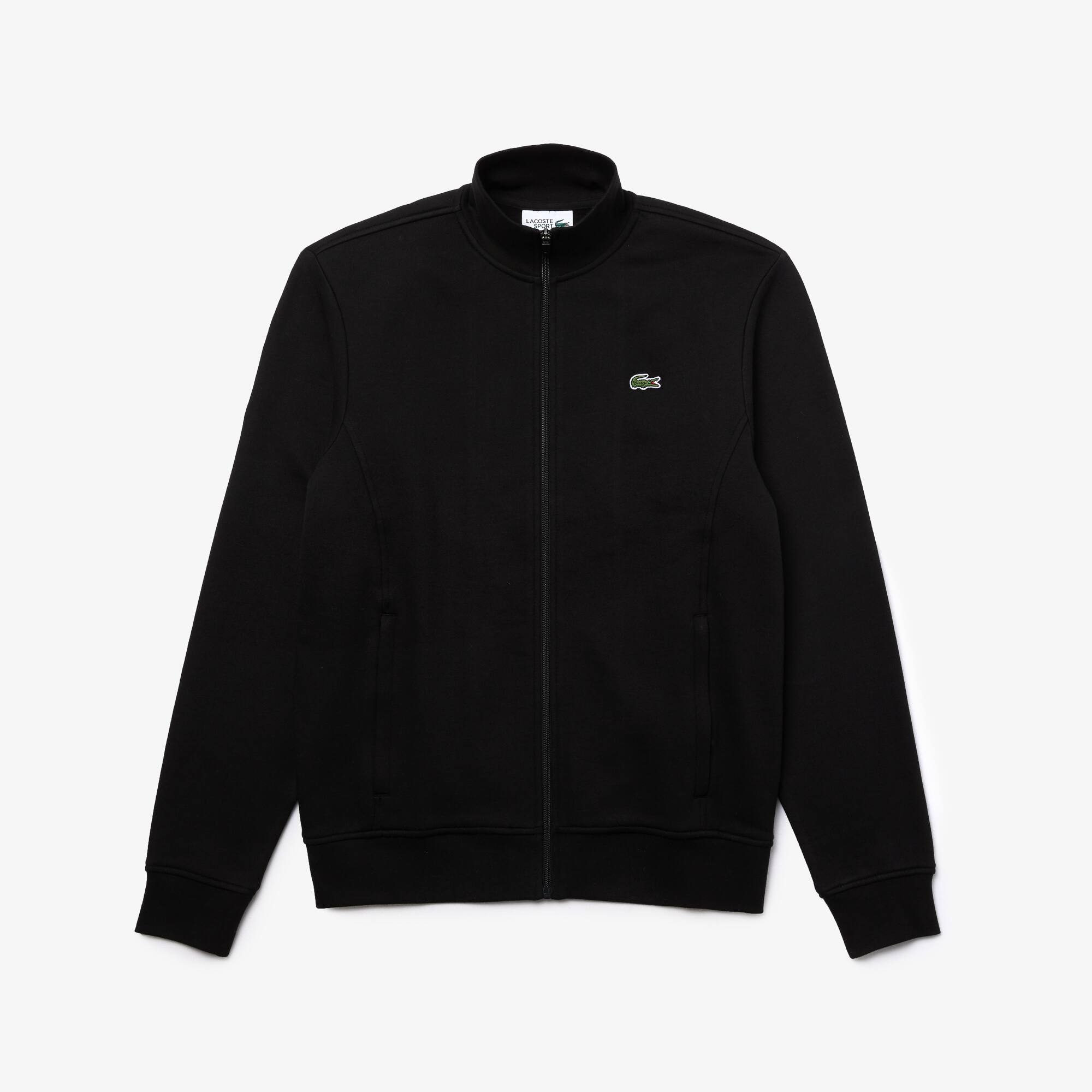 collared fleece jacket