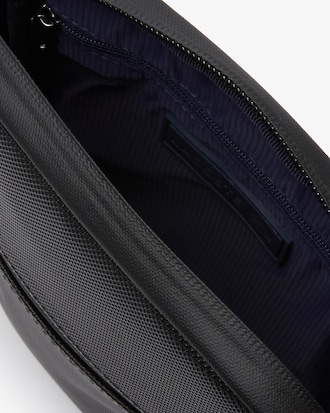 Men's L.12.12 Concept Coated Petit Piqué Canvas Small Zip Bag