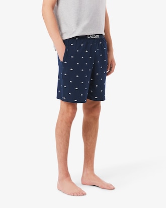 Straight Fit Printed Pyjama Shorts