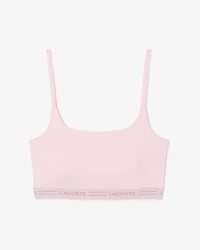 Scallop Band Microfiber Bralette