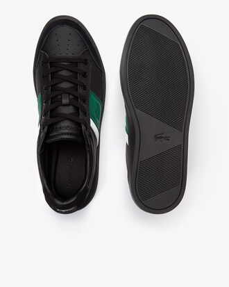Men's Courtline Leather and Suede Trainers