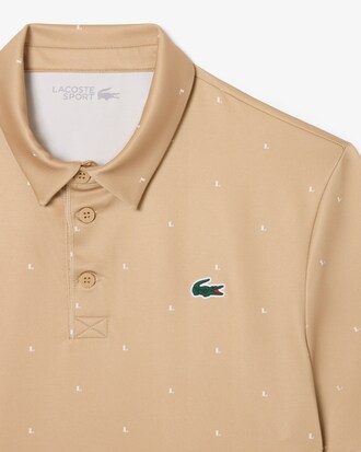 Regular Fit Printed Golf Polo Shirt