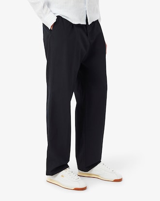 Straight Fit Cotton Chino Pants