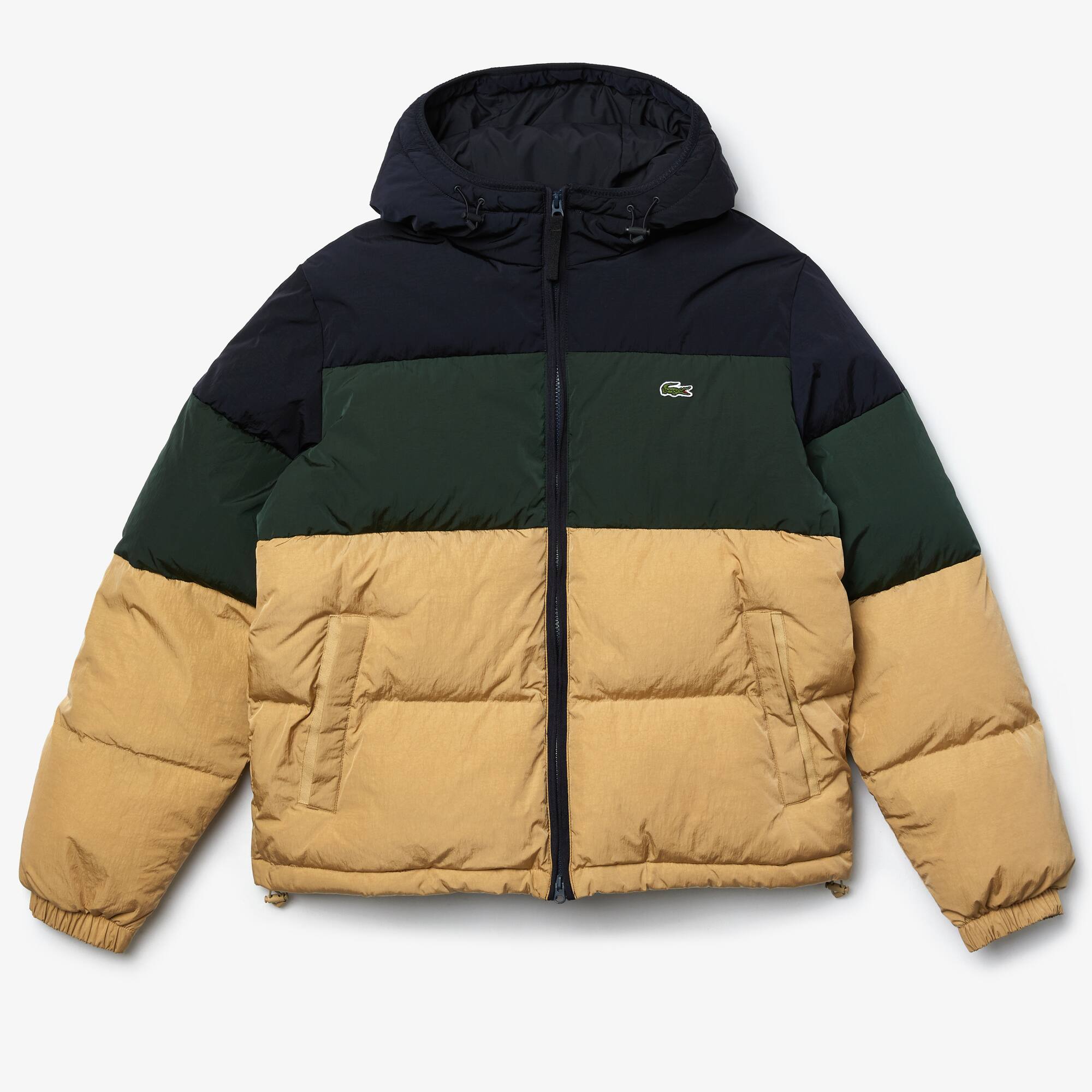 lacoste puffer coat