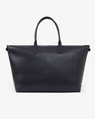 Club Lacoste Grain Leather Weekend Bag