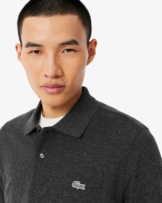 Classic Fit Long Sleeved L.12.12 Polo Shirt